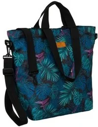 Torebka Damska Listonoszka Materiałowa Rovicky (PL) R-TZ15605/S17 Na Suwak 47 x 40 x 17,5 [cm] - Torebki damskie - miniaturka - grafika 1