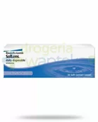 Soczewki kontaktowe - SofLens Daily soczewki kontaktowe jednodniowe o mocy -1,00 dioptrii 30 sztuk - miniaturka - grafika 1