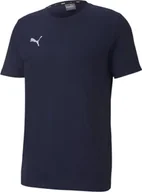 Koszulki męskie - Koszulka Męska Piłkarska Sportowa Bawełniana Teamgoal Casuals Tee Puma - miniaturka - grafika 1