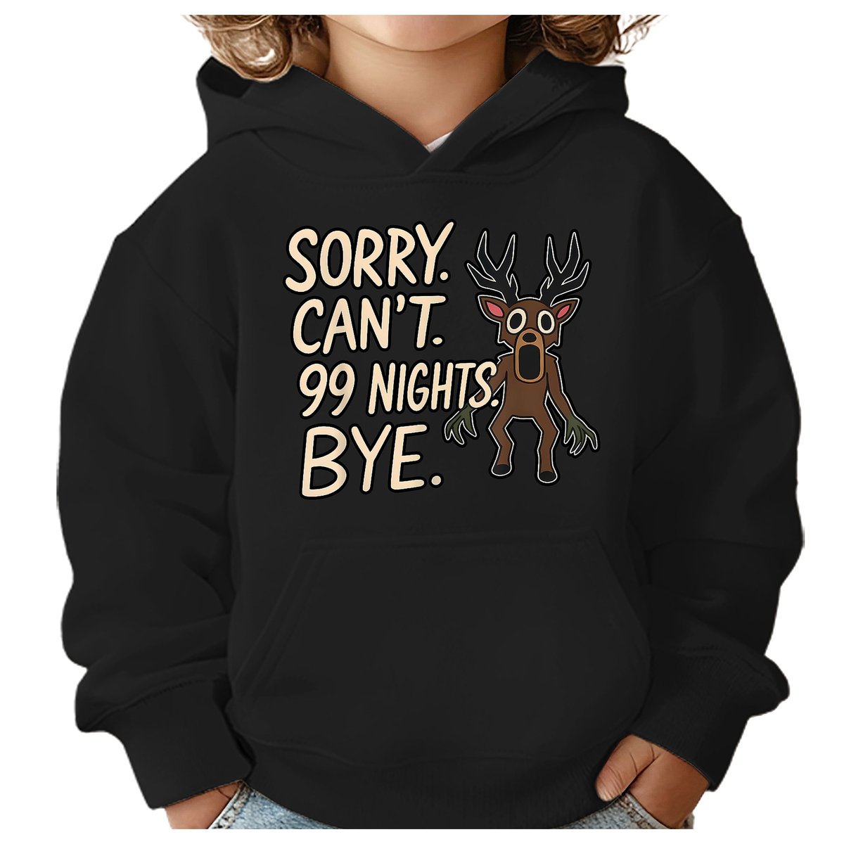 BLUZA DZIECIĘCA Z KAPTUREM 99 NOCY W LESIE ROBLOX 122-128 PREZENT