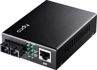 Konwertery sieciowe i transceivery - Konwerter światłowodowy Cudy Konwerter wiatłowodowy MC100GMA-05 Gigabit Media Converter 850nm VSCEL MM 550M SC - miniaturka - grafika 1