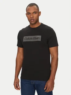 Calvin Klein T-Shirt K10K112491 Czarny Regular Fit - Koszulki męskie - miniaturka - grafika 1