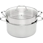 Garnki - Kohersen Garnek do gotowania na parze z powłoką DIAMOND Black Cube 28 cm, 8,3 l  - miniaturka - grafika 1