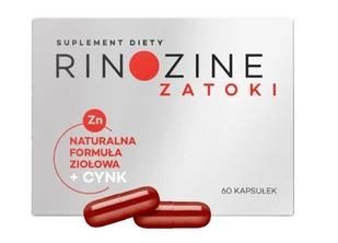 ZAKŁ. FARMACEUTYCZNY AMARA SP. Z O.O. Rinozine Zatoki 60 kapsułek 3800061 - Przeziębienie i grypa - miniaturka - grafika 1