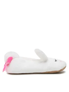 Nelli Blu Kapcie AGK22720 Biały - Buty dla dziewczynek - miniaturka - grafika 1