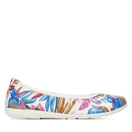 Baleriny - Baleriny Caprice 9-22150-42 Biały - miniaturka - grafika 1