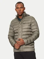 Kurtki męskie - Geox Kurtka puchowa Warrens M4625E T3146 F5259 Beżowy Regular Fit - miniaturka - grafika 1