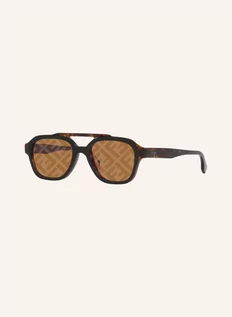 Okulary przeciwsłoneczne - Fendi Okulary Przeciwsłoneczne fn000722 Fendi Bilayer schwarz - grafika 1