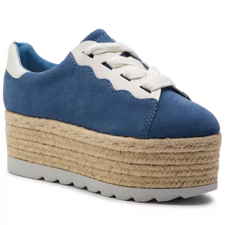 Espadryle damskie - Guess Espadryle Gabrial FL6GAB SUE13 BLUE - grafika 1