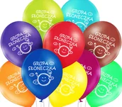Balony i akcesoria - Balony "Grupa Słoneczka" przedszkole 10 szt. - miniaturka - grafika 1
