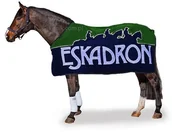 Derki dla konia - Eskadron Derka z kolekcji NAVY-GREEN Dralon Trademark - miniaturka - grafika 1