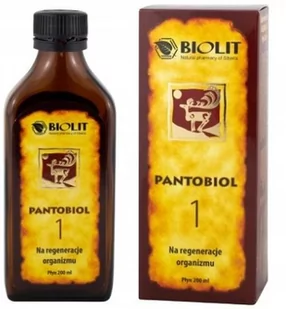 Biolit Pantobiol 1 200 ml Regeneracja Organizmu (1705770301300) - Suplementy naturalne - miniaturka - grafika 1