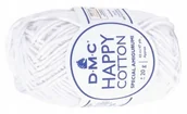 Pasmanteria - włóczka HAPPY COTTON DMC 762/ biała - miniaturka - grafika 1
