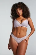Majtki damskie - Hunkemöller Stringi Lycke Fioletowy - miniaturka - grafika 1