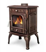 Piece wolnostojące - Piec żeliwny 6,7/9 kW (kolor: brąz) - spełnia anty-smogowy EkoProjekt 04482057 - miniaturka - grafika 1