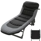 Inne - TEMU Przenośna Składana Łóżko Kempingowe, Rozmiar Dorosłego, Łóżko Do Spania Z Wygodną, Oddychającą Tkaniną - Łatwe Ustawienie I Przechowywanie, - miniaturka - grafika 1