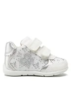 Buty dla dziewczynek - Geox Sneakersy B Elthan G. A B251QA 0AW54 C0007 Biały - miniaturka - grafika 1