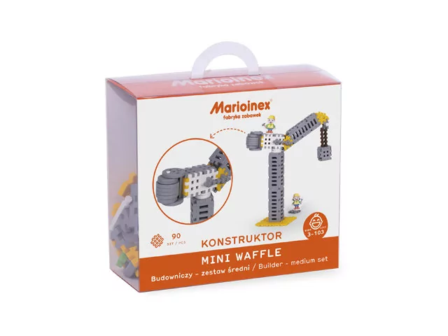 Mario-Inex Mini waffle Budowniczy zestaw średni