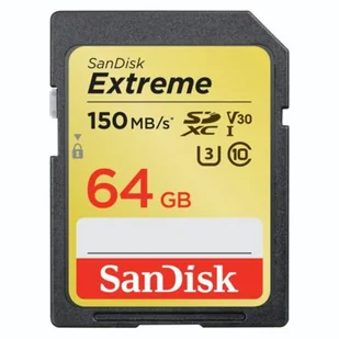 SanDisk Extreme 64GB (SDSDXV6-064G-GNCIN) - Karty pamięci - miniaturka - grafika 1