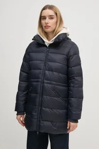 Tommy Hilfiger kurtka puchowa damska kolor granatowy zimowa WW0WW43119 - Kurtki damskie - miniaturka - grafika 1