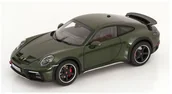 Samochody i pojazdy dla dzieci - Norev Porsche 911 992 Dakar Oak Green Metall 1:18 187241 - miniaturka - grafika 1