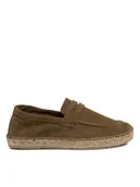 Espadryle męskie - QUAZI Espadryle QZ-63-04-000619 Zielony - miniaturka - grafika 1