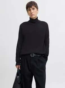 Jack & Jones Golf w kolorze czarnym - Swetry męskie - miniaturka - grafika 1