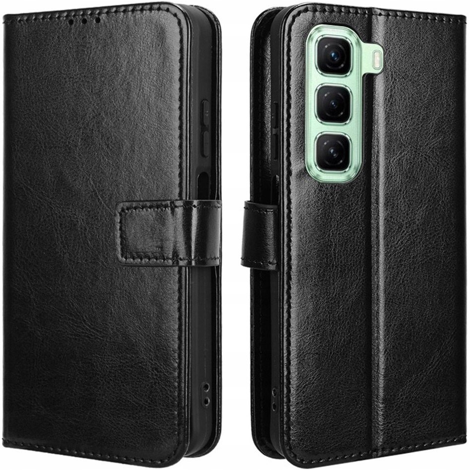 Etui Z Klapką Do Infinix Hot 50 4G Futerał Skóra Eko Pokrowiec Case Portfel