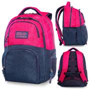 Plecaki szkolne i tornistry - Patio Plecak Coolpack Aero (B34092) Melange Pink 24921CP - miniaturka - grafika 1