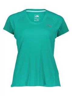 Koszulki sportowe damskie - The North Face Koszulka sportowa "Ambition" w kolorze zielonym - grafika 1