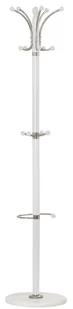 Biały wieszak stojący do przedpokoju H9-N57 - Wieszaki i stojaki - miniaturka - grafika 1