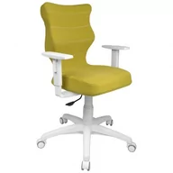 Fotele i krzesła biurowe - Entelo Krzesło DUO white Deco 19 wzrost 159-188 #R1 CA-D-6-A-B-DC19-B - miniaturka - grafika 1