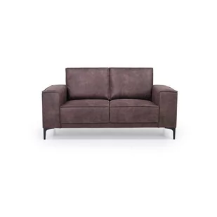 Czekoladowa sofa z imitacji skóry Scandic Copenhagen, 164 cm - Sofy i kanapy - miniaturka - grafika 1