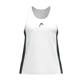 Koszulki i topy damskie - Dziewczęca koszulka Head CLUB 25 Tank Top Girls Navy/White 152 cm - miniaturka - grafika 1