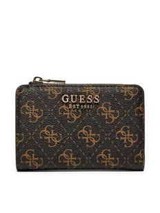 Guess Duży Portfel Damski SWQE85 00156 Brązowy - Portfele - miniaturka - grafika 1