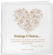 Albumy fotograficzne - Album na zdjęcia z grawerem dla babci jako podziękowanie ślubne - miniaturka - grafika 1