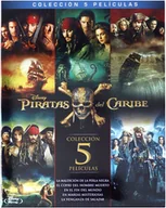 Filmy przygodowe Blu-Ray - Piraci z Karaibów 1-5 - miniaturka - grafika 1