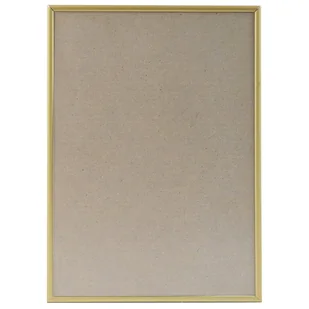Ramka na zdjęcia aluminiowa złota A4 (21x29,7 cm) – ramka na zdjęcia i plakaty - Ramki na zdjęcia - miniaturka - grafika 1