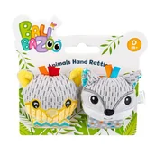 Grzechotki dla dzieci - Grzechotka na rączkę zwierzątk - miniaturka - grafika 1
