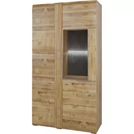 Witryny - Witryna P9EBAR14 Prawa Arras MMI Sleeping Dąb Bielony, Grafit - miniaturka - grafika 1