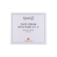 Kremy do twarzy - QUEEN D - Face-Cream With Pure VIT. C krem do twarzy z vit. C 50ml - miniaturka - grafika 1