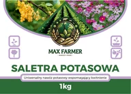 Nawozy ogrodnicze - Saletra potasowa MAX FARMER 1kg nawóz - miniaturka - grafika 1
