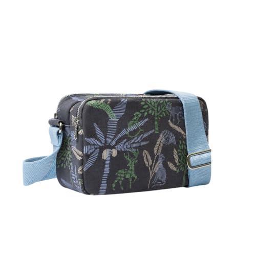 Eco Right Torby crossbody dla kobiet i mężczyzn, wodoodporna torba na ramię z wieloma kieszeniami dla kobiet, Palmy