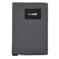 Portfele - Portfel z ochroną przed kradzieżą Pacsafe RFIDsafe Trifold Wallet Slate - miniaturka - grafika 1