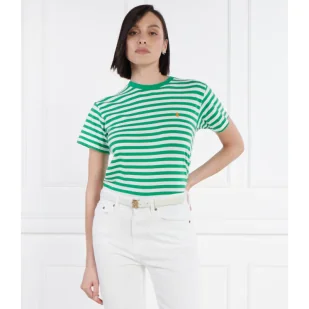 POLO RALPH LAUREN T-shirt | Classic fit - Koszulki i topy damskie - miniaturka - grafika 1