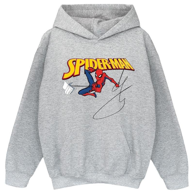 Marvel Bluza Chłopięca Spider-Man Z Książką (152/158 / Jasnoszary)