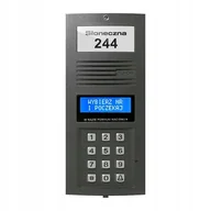 Akcesoria do domofonów i wideodomofonów - Elfon moduł panela z podświetlaną wizytówką adresową /grafit (G) Mod OP-255-G - miniaturka - grafika 1