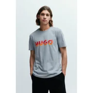 Koszulki męskie - HUGO T-shirt Danda | Regular Fit - miniaturka - grafika 1