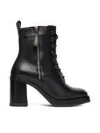 Botki damskie - MEXX Trzewiki CEO-MX/039C-RST Czarny - miniaturka - grafika 1