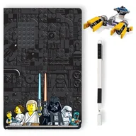 Przybory szkolne - notatnik lego star wars podracer z zestawem klocków, płytką i długopisem - miniaturka - grafika 1